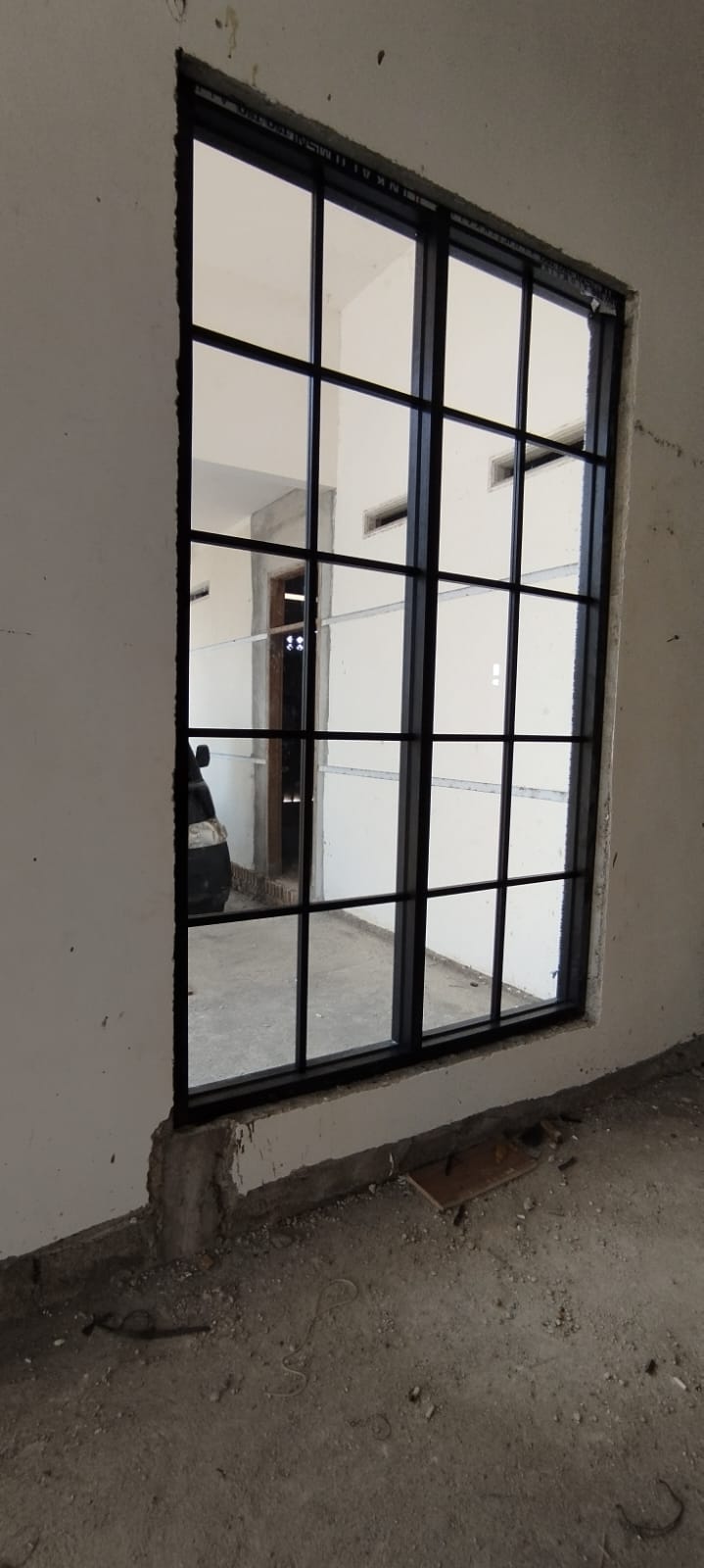 Jendela aluminium geser untuk rumah