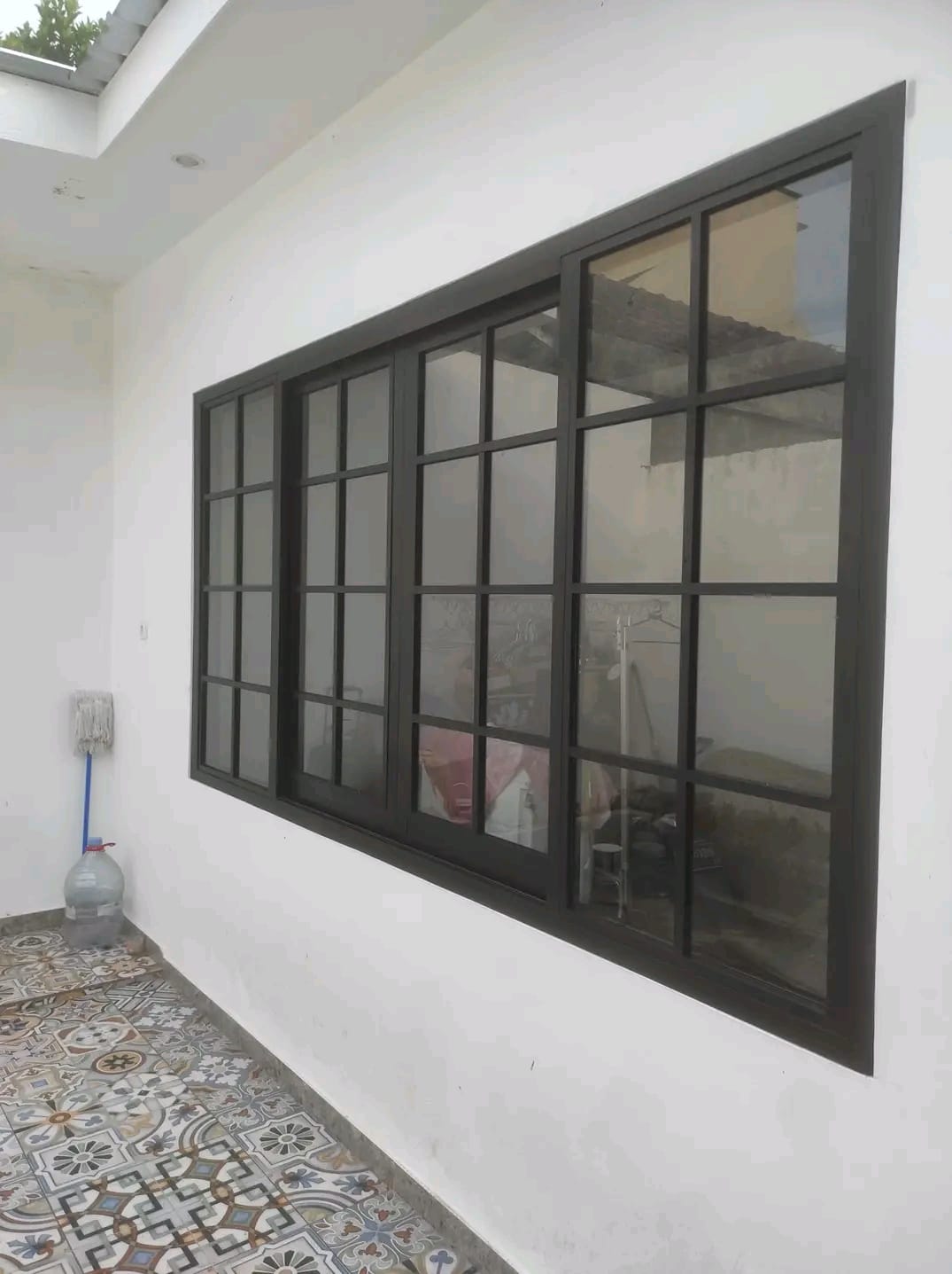 Jendela aluminium hasil pengerjaan DUA PUTRA